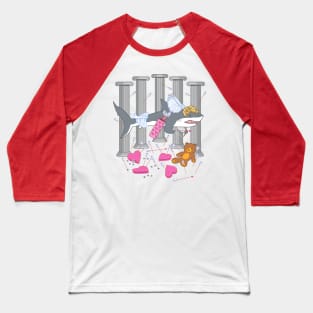 The Cupid Shark Baseball T-Shirt